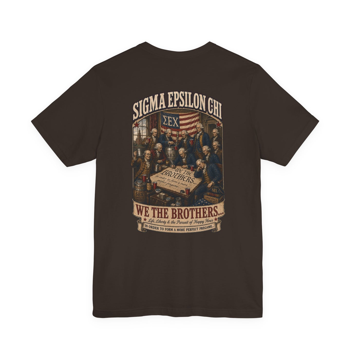 Sigma Epsilon Chi "Signing the Declaration" Graphic Tee