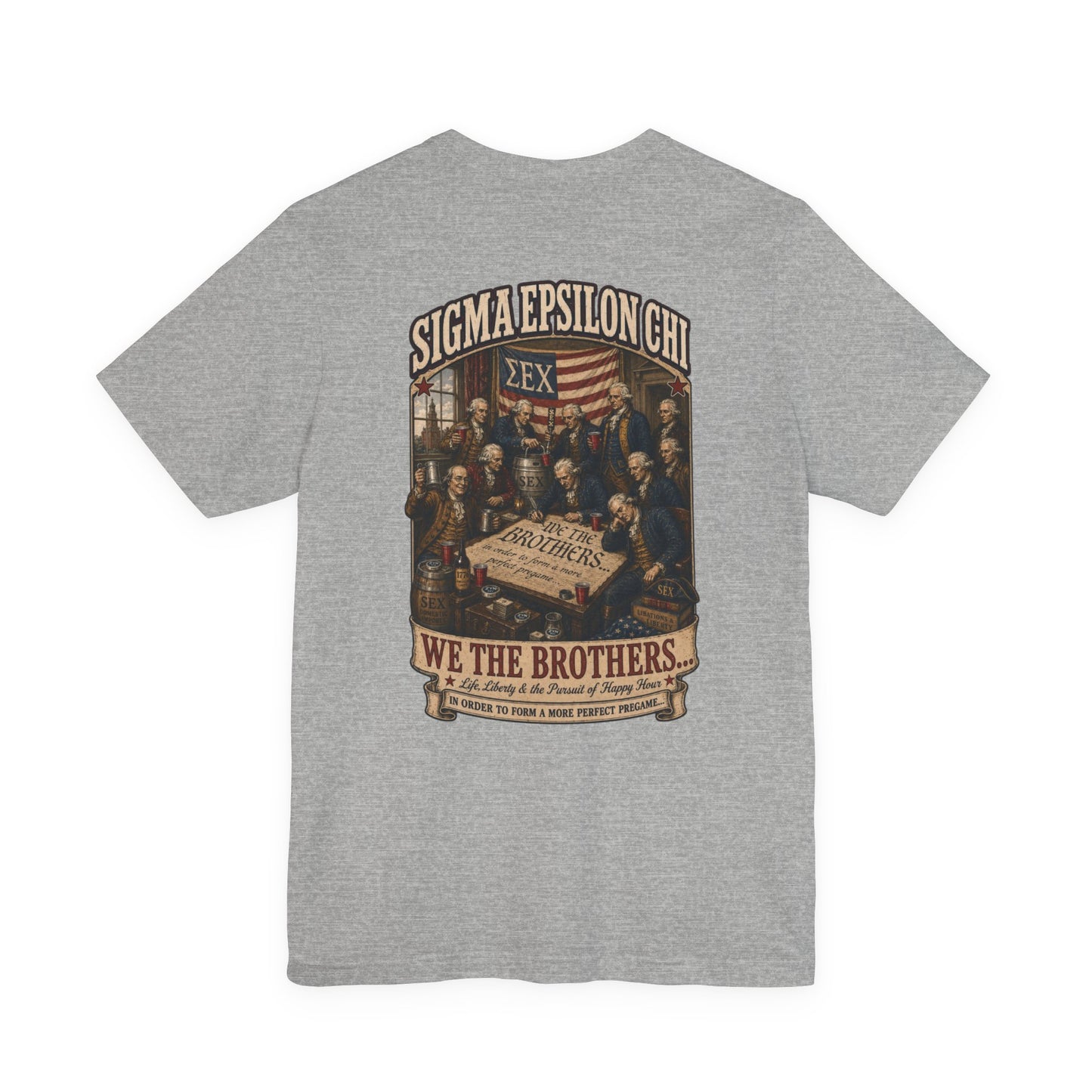 Sigma Epsilon Chi "Signing the Declaration" Graphic Tee