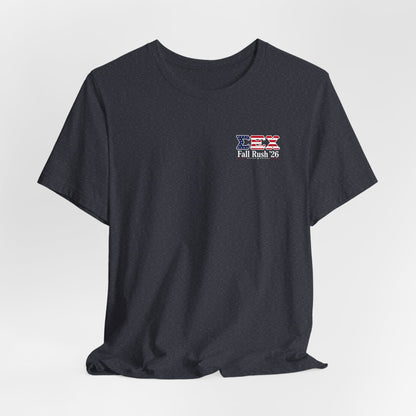Sigma Epsilon Chi Fraternity Moon Landing T-Shirt — Fall Rush 26 Tee