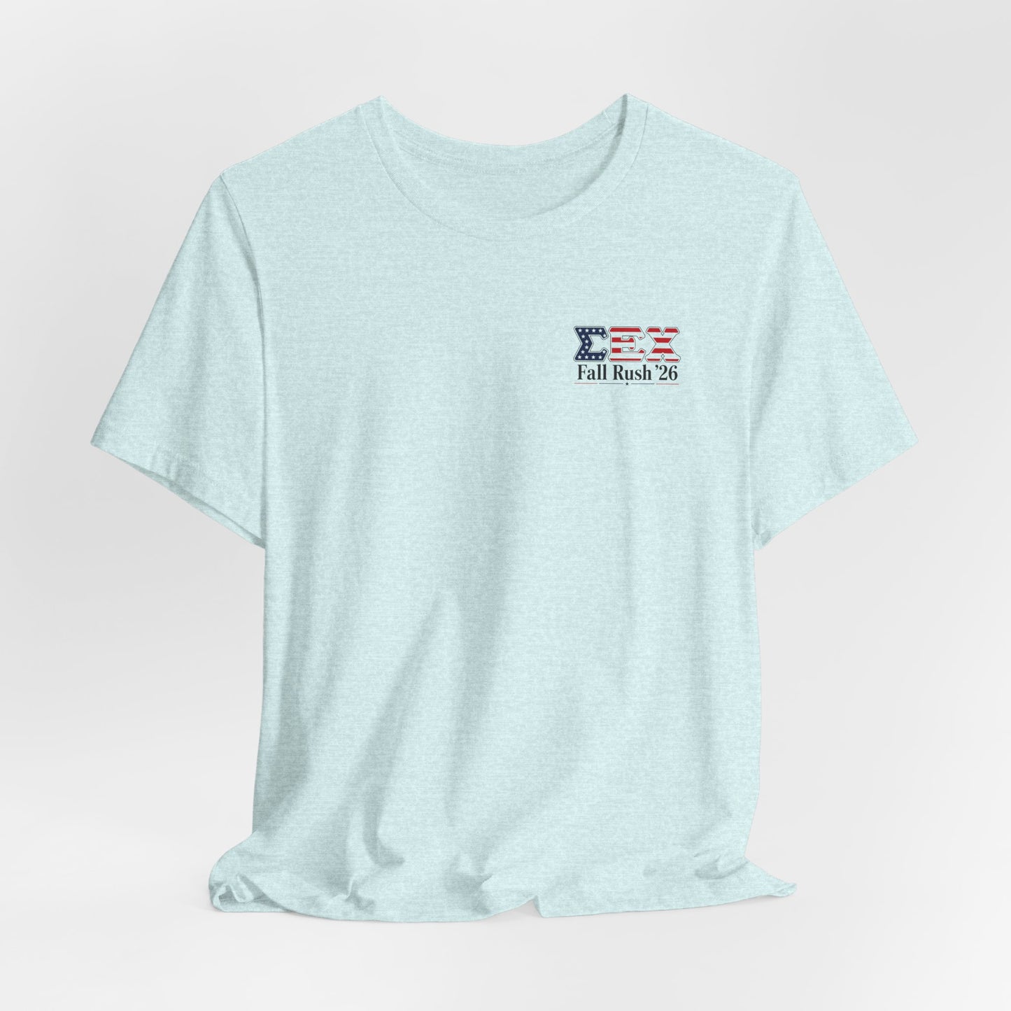 Sigma Epsilon Chi Fraternity Moon Landing T-Shirt — Fall Rush 26 Tee