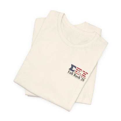 Sigma Epsilon Chi Fraternity Moon Landing T-Shirt — Fall Rush 26 Tee
