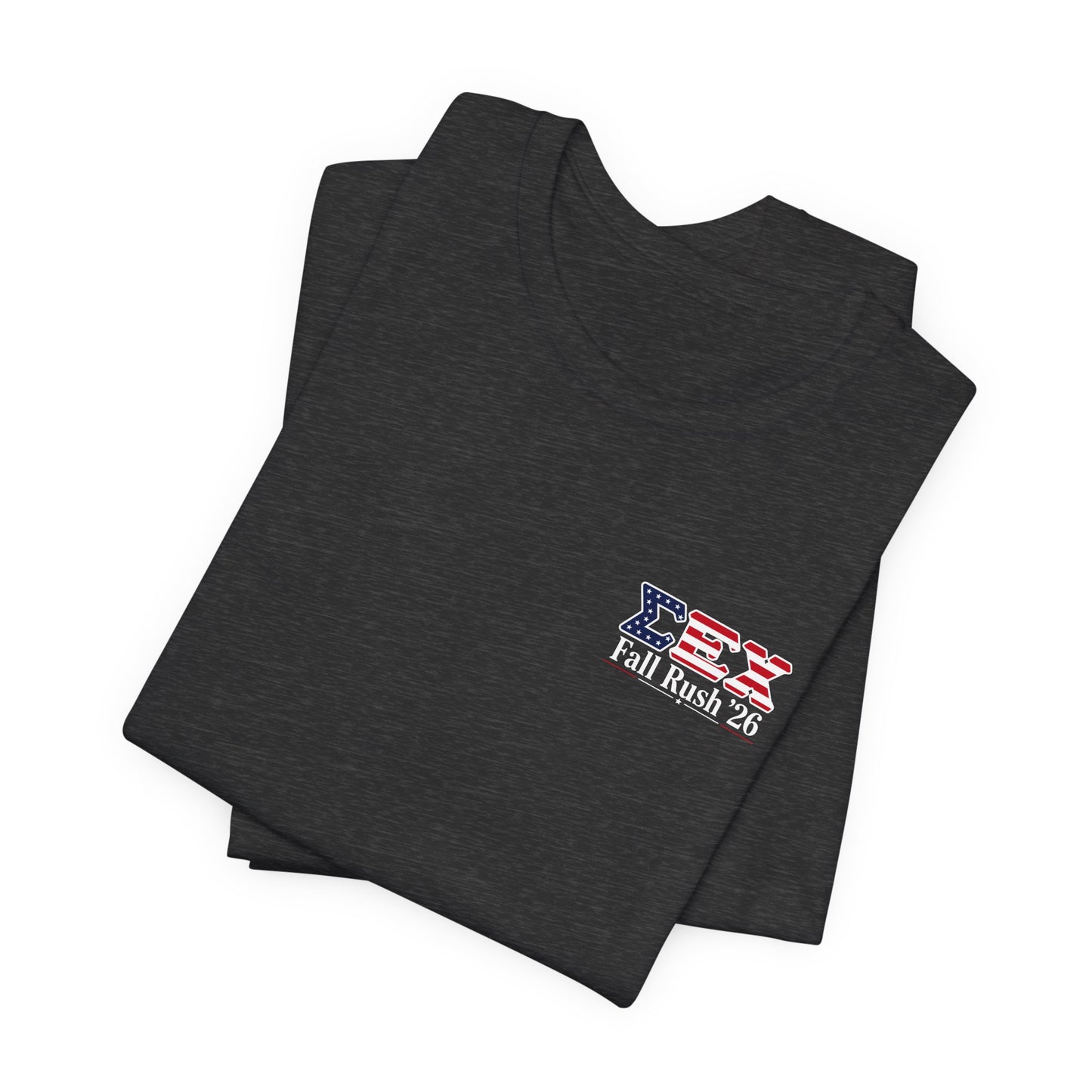 Sigma Epsilon Chi Fraternity Moon Landing T-Shirt — Fall Rush 26 Tee