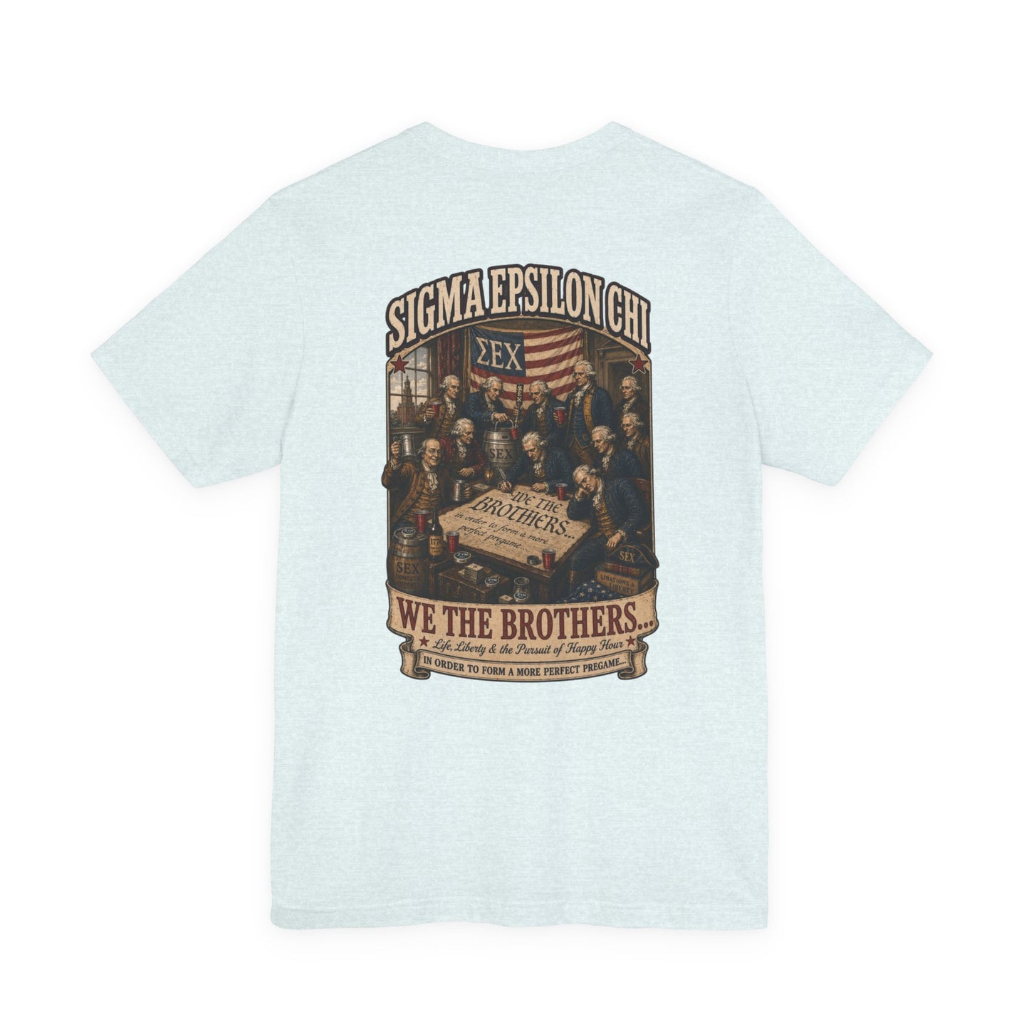 Sigma Epsilon Chi "Signing the Declaration" Graphic Tee