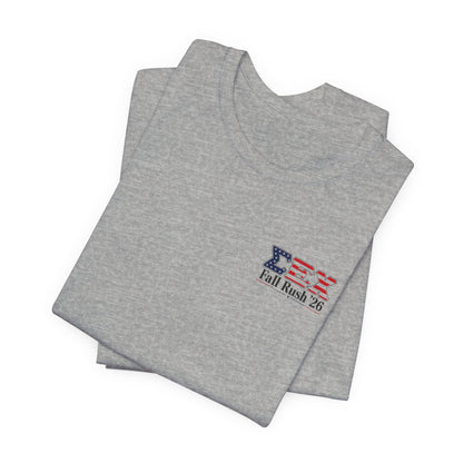 Sigma Epsilon Chi Fraternity Moon Landing T-Shirt — Fall Rush 26 Tee